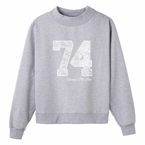 Lace League Sorority Mock Neck