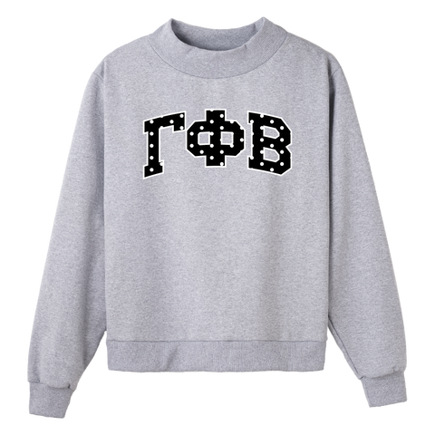 Spot On Sorority Mock Neck