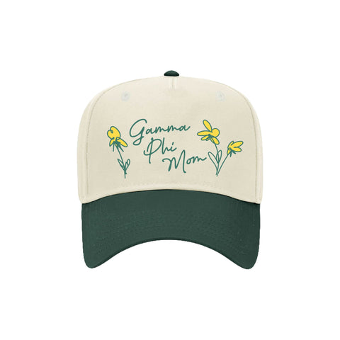 Daisy Doodle Mom Embroidered Sorority Hat