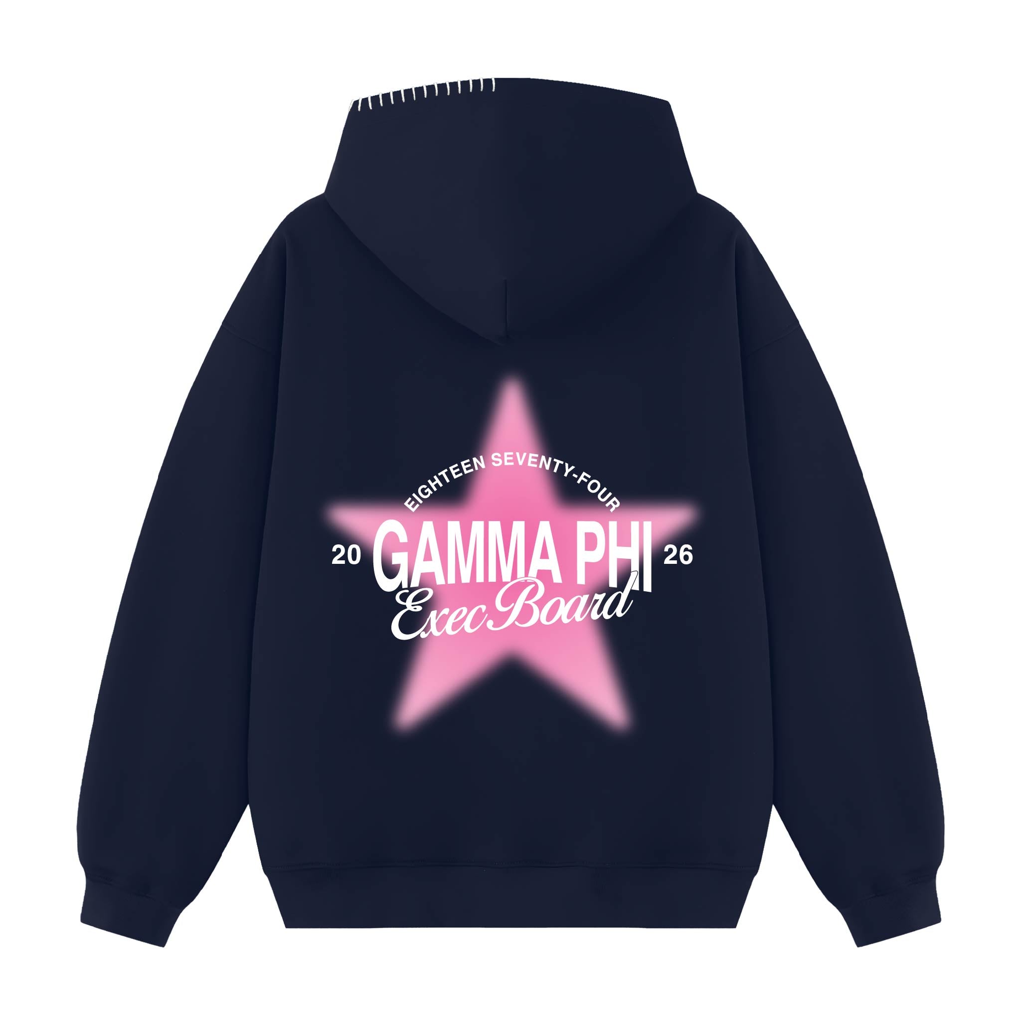 Star Council Exec Hood Stitch Sorority Hoodie – The Hang Loose Hut