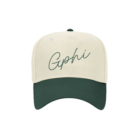 "Hand Written" Embroidered Sorority Hat