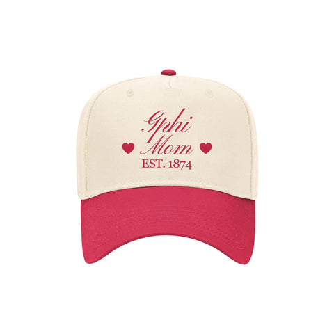 Mom Amour Embroidered Sorority Hat