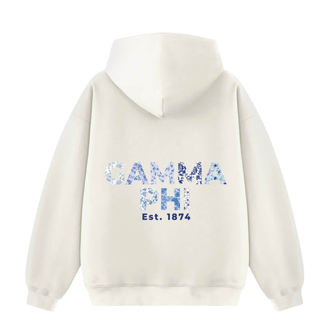 Printed Patch Letters VT Heavyweight Hoodie