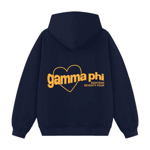 Lover Girl Navy Sorority Hoodie