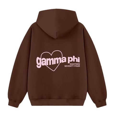 Lover Girl Brown Sorority Hoodie