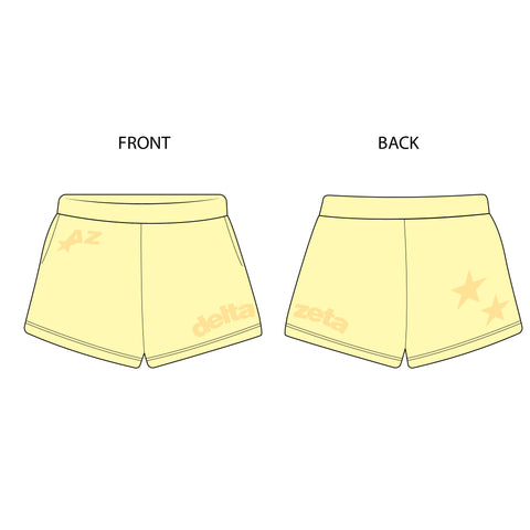 PO 16912 Delta Zeta  Miami Shorts