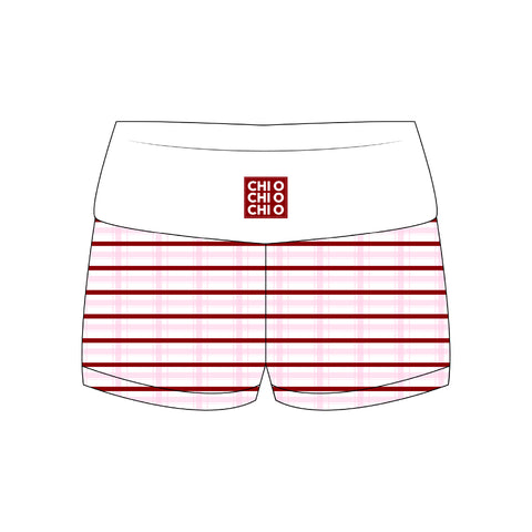 PO 18430 Chi Omega HLH Fold Over Shorts