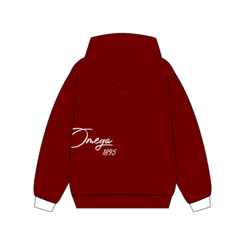 PO 18430 Chi Omega HLH Zip Up Hoodie