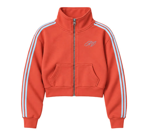 PO 19048 SDSU Alpha Phi HLH Zip Up Mock Neck (Orange)