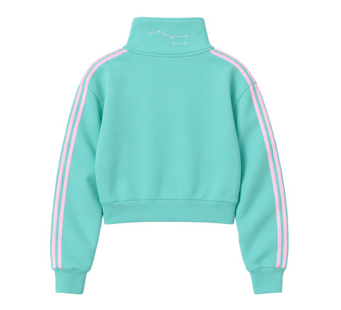 PO 19048 SDSU Alpha Phi HLH Zip Up Mock Neck (Teal)