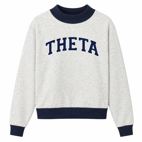 Off Campus Sorority Mock Neck