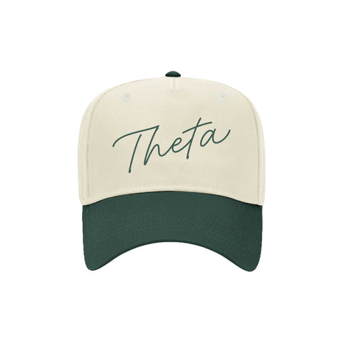 "Hand Written" Embroidered Sorority Hat