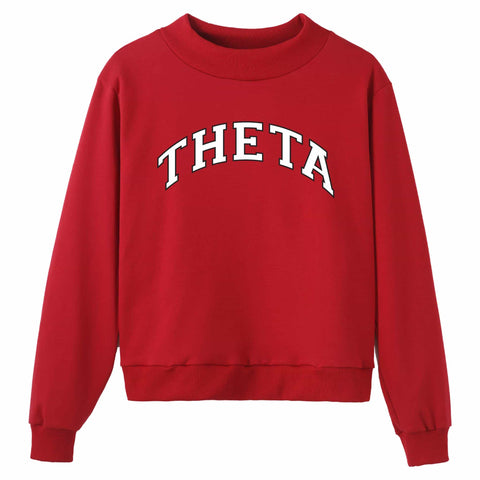 Side Line Watching Sorority Mock Neck