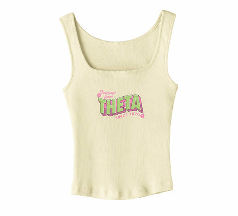 Tropical Getaway Sorority Tank