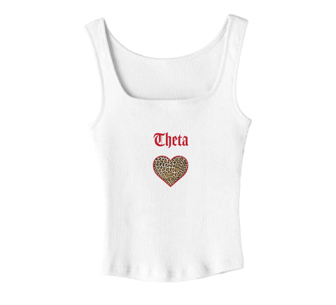 Leopard Couture Sorority Tank