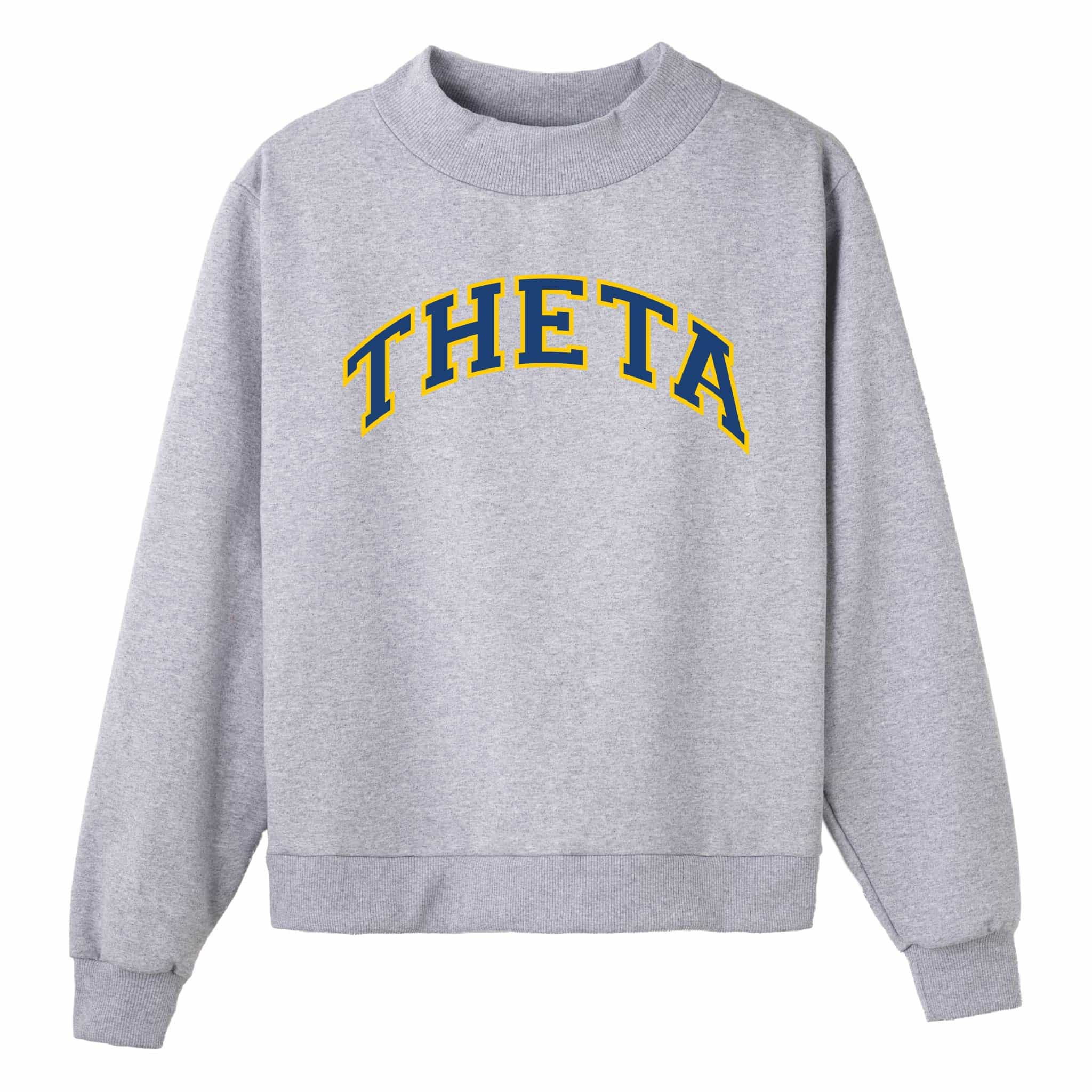 Navy and Gold Campus Colors Sorority Mock Neck – The Hang Loose Hut