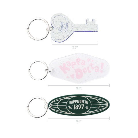 Sorority Keychain Mystery 3-Pack