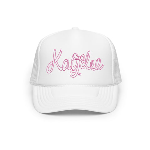 Written In Ribbon Embroidered Sorority Hat