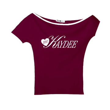 Adorn Bordeaux Sorority Marina Top
