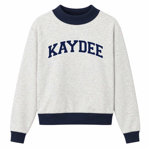 Off Campus Sorority Mock Neck