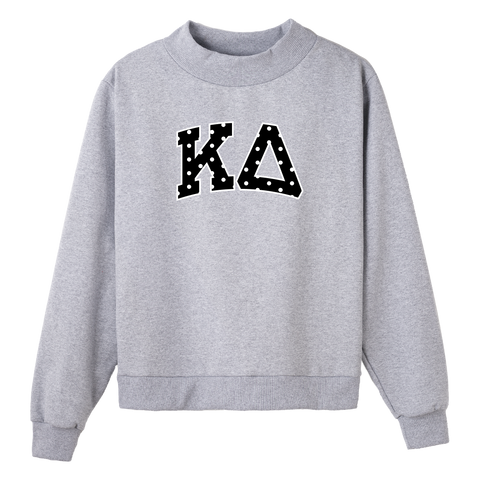 Spot On Sorority Mock Neck