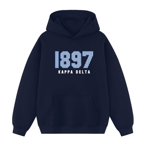 Pinstripe Year Sorority Hoodie