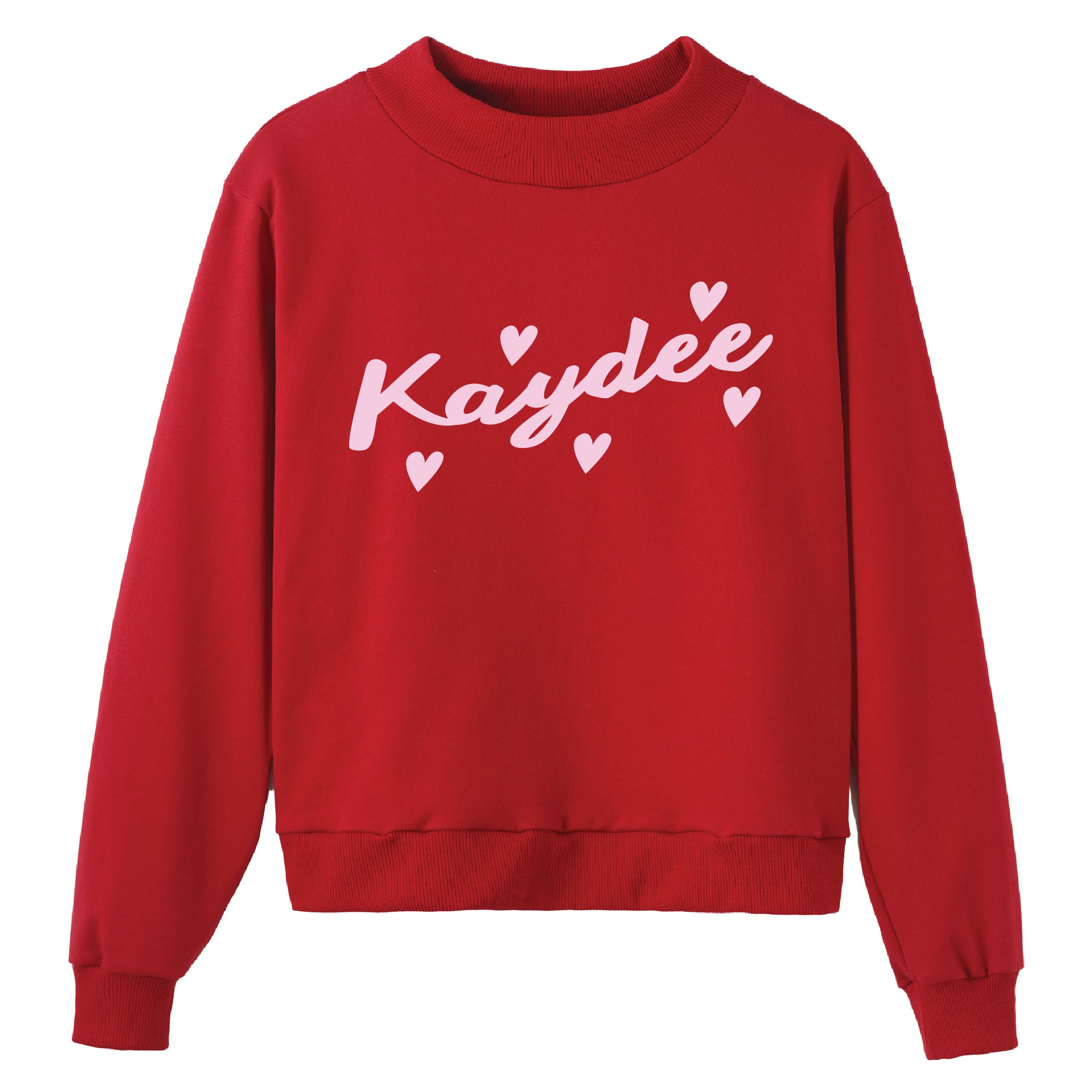 Heartbeat Red Sorority Mock Neck – The Hang Loose Hut