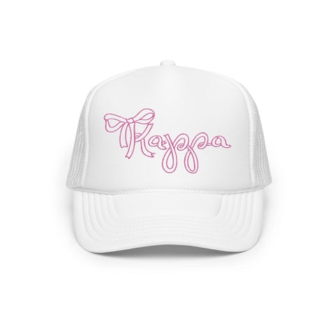 Written In Ribbon Embroidered Sorority Hat