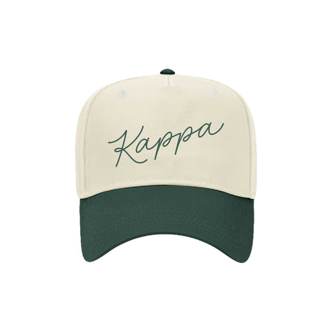 "Hand Written" Embroidered Sorority Hat