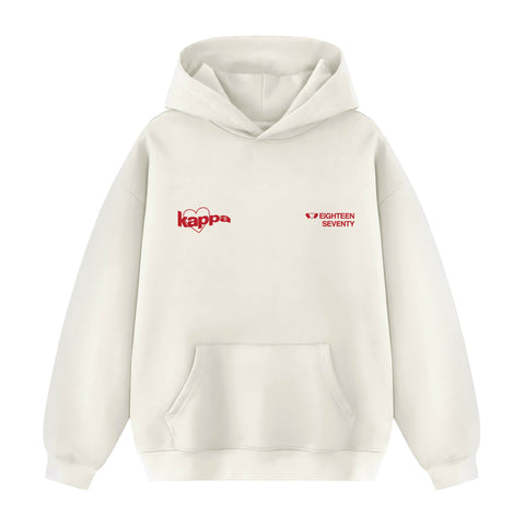 Lover Girl Cream Sorority Hoodie