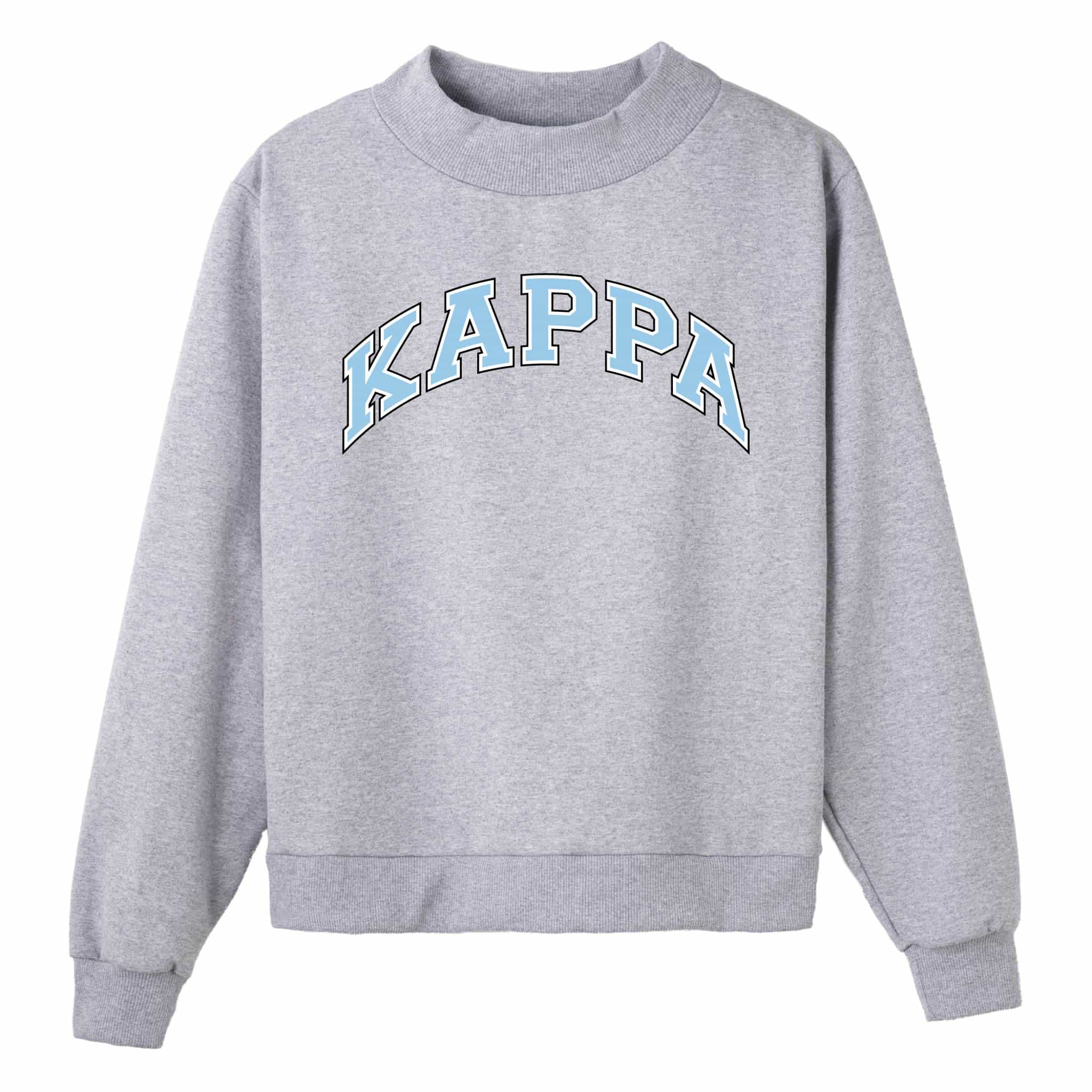 Light Blue Campus Colors Sorority Mock Neck – The Hang Loose Hut