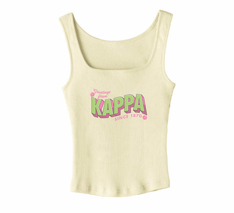 Tropical Getaway Sorority Tank