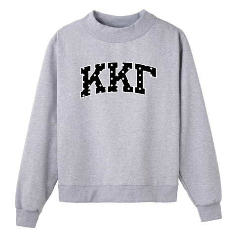 Spot On Sorority Mock Neck