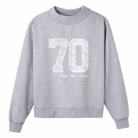 Lace League Sorority Mock Neck