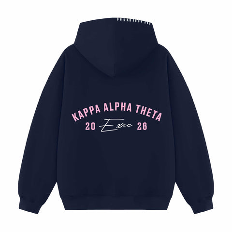 Rose Arc Exec Hood Stitch Sorority Hoodie