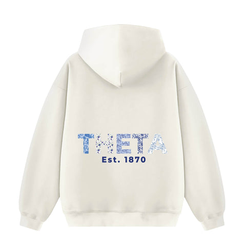 Printed Patch Letters VT Heavyweight Hoodie