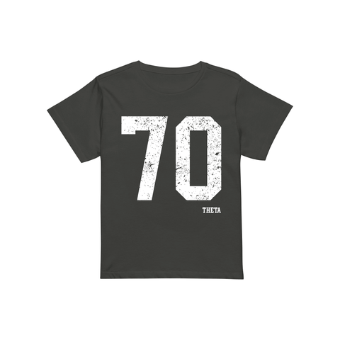 Team Player Baby Tee-Kappa Alpha Theta-S-black, gray