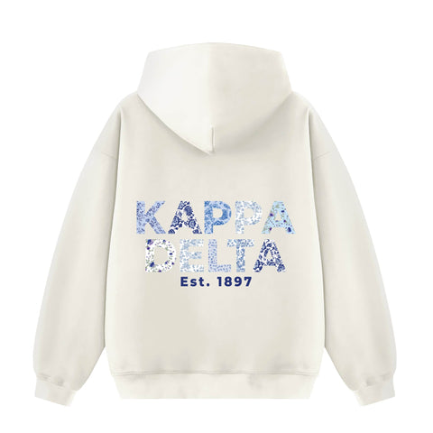 Printed Patch Letters VT Heavyweight Hoodie