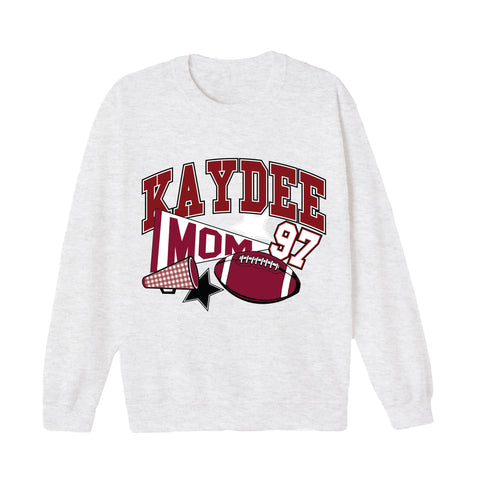 Game Day Mom Sorority Crewneck