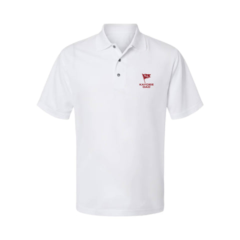 "Dad's Flag" Embroidered Sorority Polo