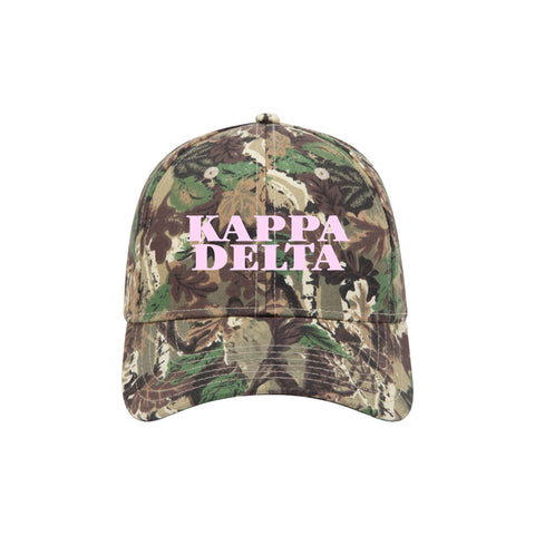 "Classic Camo" Embroidered Sorority Hat