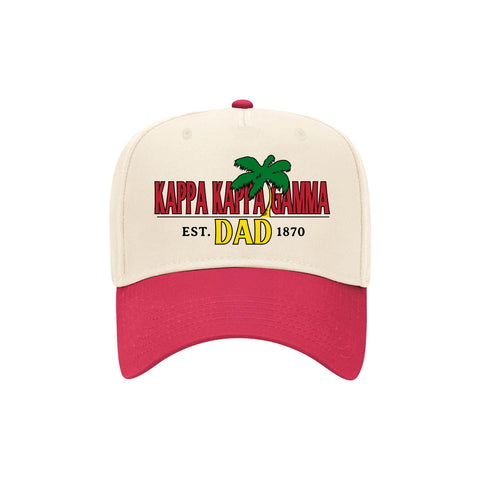Off The Coast Dad Embroidered Sorority Hat