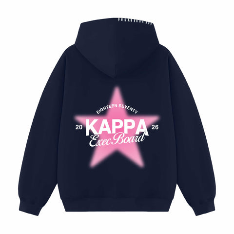Star Council Exec Hood Stitch Sorority Hoodie