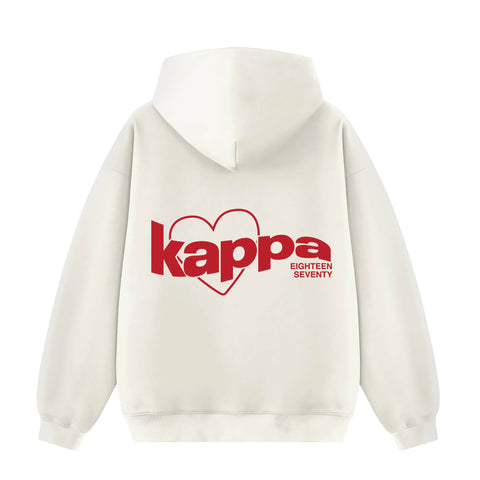 Lover Girl Cream Sorority Hoodie