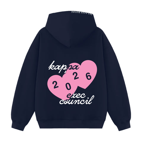 Love From Exec Hood Stitch Sorority Hoodie