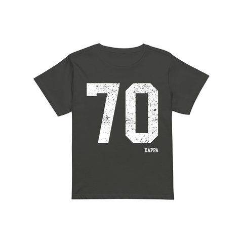 Team Player Baby Tee-Kappa Kappa Gamma-S-black, gray