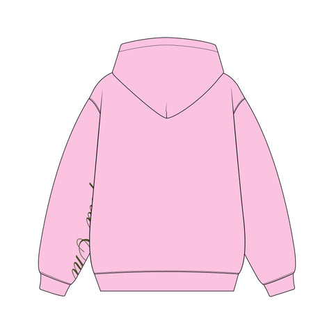 PO 17013 Alpha Chi Pink Hoodie