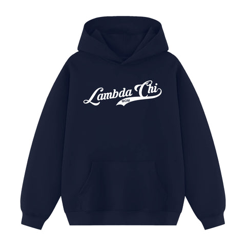 Home Run Mom Fraternity Hoodie
