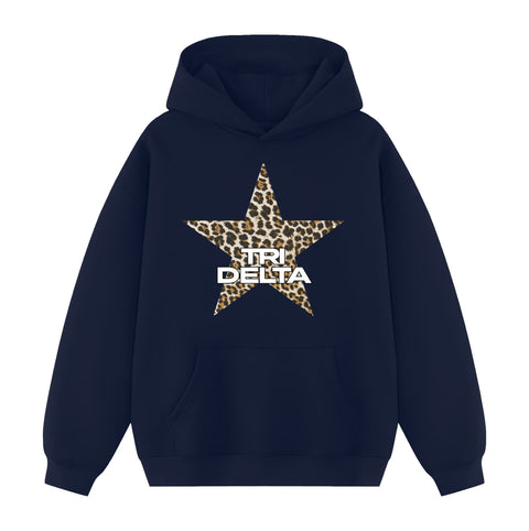 Leopard Icon Sorority Hoodie