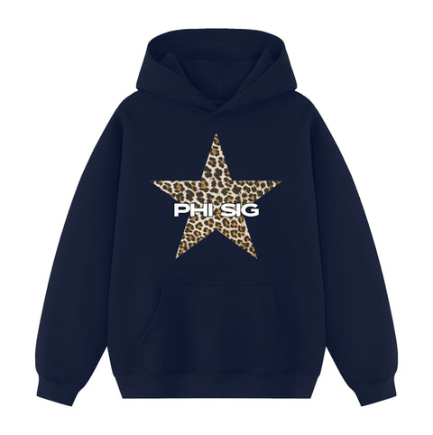 Leopard Icon Sorority Hoodie